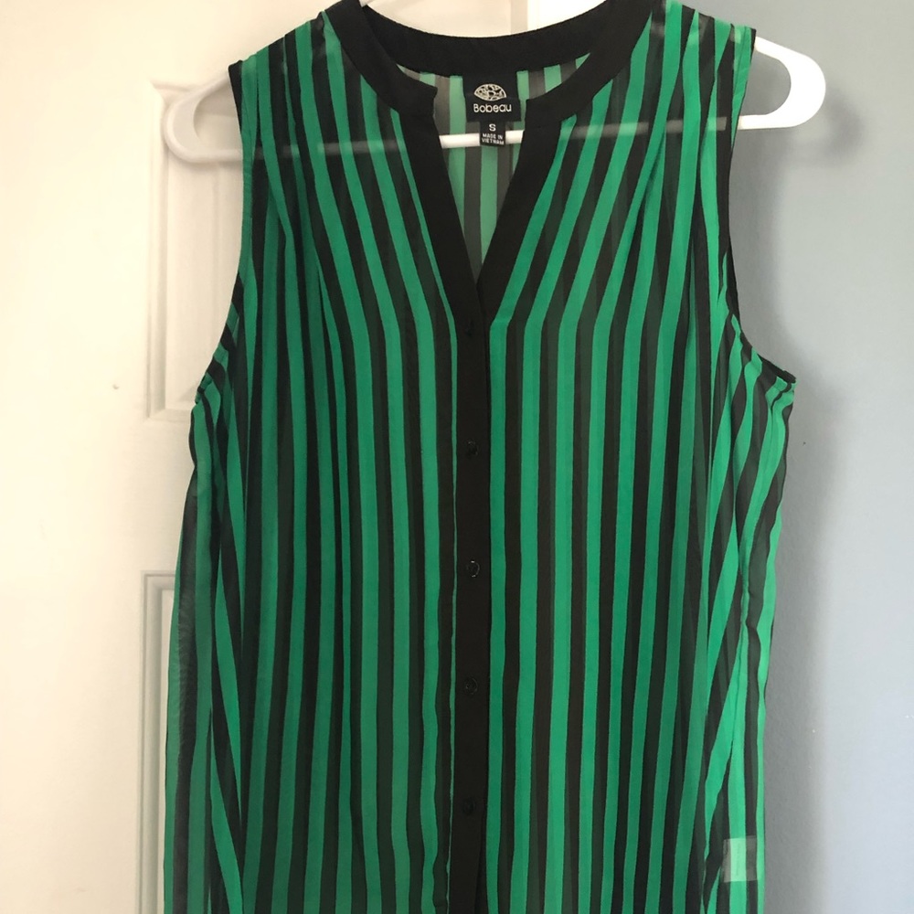 Bobeau hi low button tank